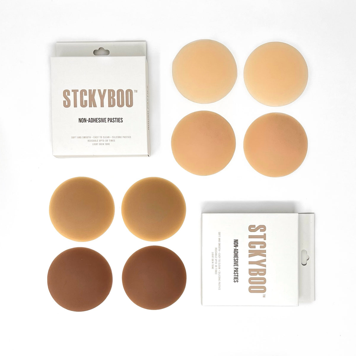 STCKYBOO  Reusable Non-Adhesive Pasties